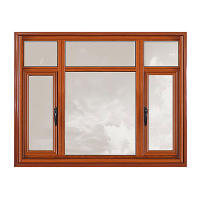 kaufen Horizontale Öffnung Holzkorn Aluminium Gehäuse Fenster Schalldämmung 35dB online manufacture