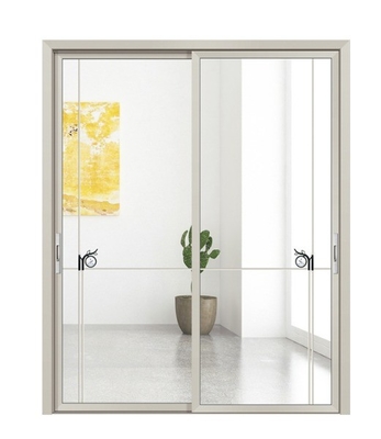 kaufen Minimalistische Wasserdichte Aluminium-Halter- und Schiebetüren für den nordamerikanischen Markt online manufacture