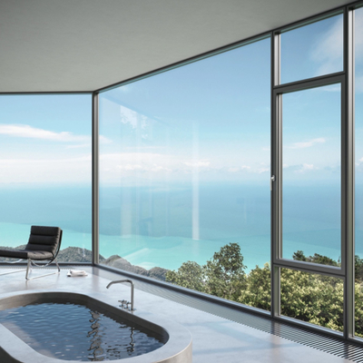 kaufen 8-Wege-Dichtungs-Faltbildschirm Aluminium-Gehäusefenster für moderne Design-Effizienz online manufacture