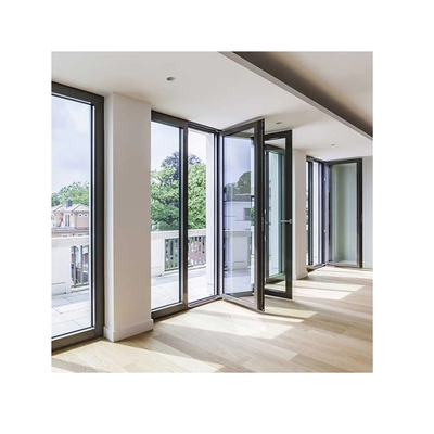 kaufen Custom Villa Haus Büro modernen Zaun Design wasserdichte Aluminium-Gitter Tür online manufacture