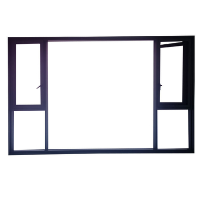 kaufen Aluminium-Thermalbrüche-Gehäusefenster im traditionellen Design mit Swing-Open-Stil online manufacture