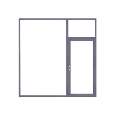 kaufen Aluminium-Villa-Haus-Glas-Fenster mit horizontaler Öffnung und Anpassung online manufacture