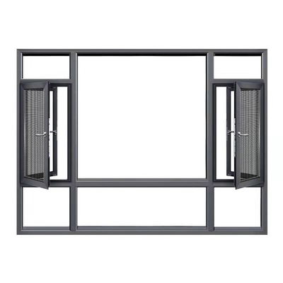 kaufen Moderne Design-Wärmebrüche Aluminiumlegierung Rahmen Gehäuse Fenster für Hausprojekt online manufacture