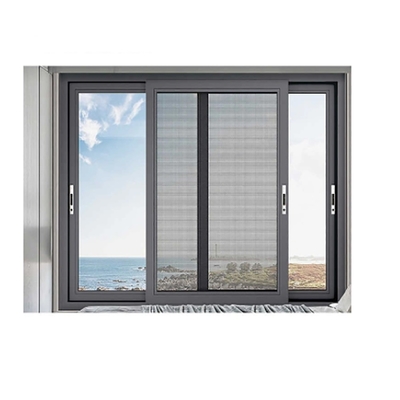 kaufen 2.2mm Wanddicke Aluminium Schiebefenster Hohe Haltbarkeit und Aluminiumrahmen online manufacture