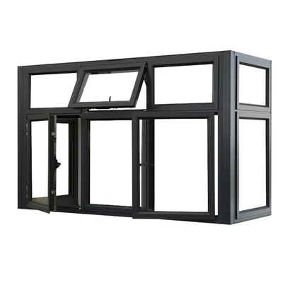 kaufen Anpassungsgröße Thermal Break Aluminium Casement Glasfenster für hängende Vorhänge Lösung online manufacture