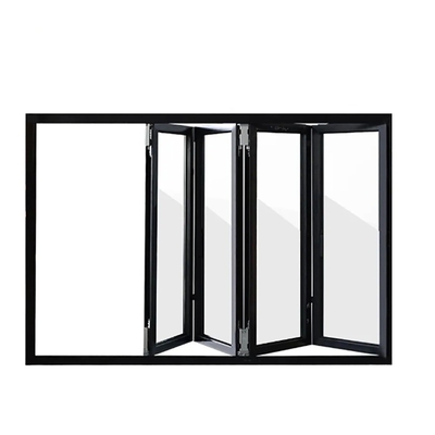 kaufen Aluminiumlegierung Bi-Fold Fenster Schalldicht und Winddruckbeständig für Händler online manufacture