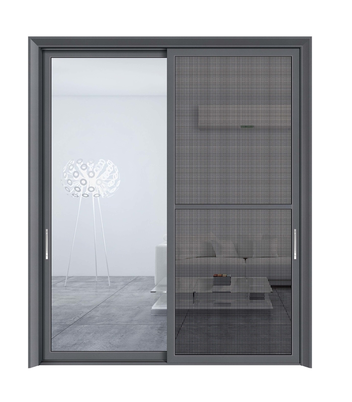 Top- Villa Haus Thermal Break Aluminium Glas Türen mit Bildschirm Türen Low-K Wert