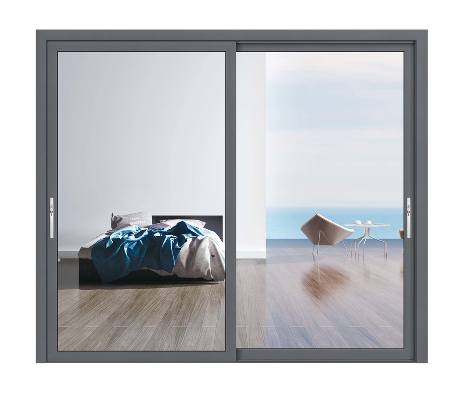 Top- Villa Haus Thermal Break Aluminium Glas Türen mit Bildschirm Türen Low-K Wert