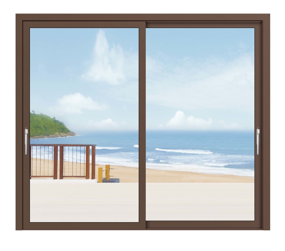 Top- Villa Haus Thermal Break Aluminium Glas Türen mit Bildschirm Türen Low-K Wert