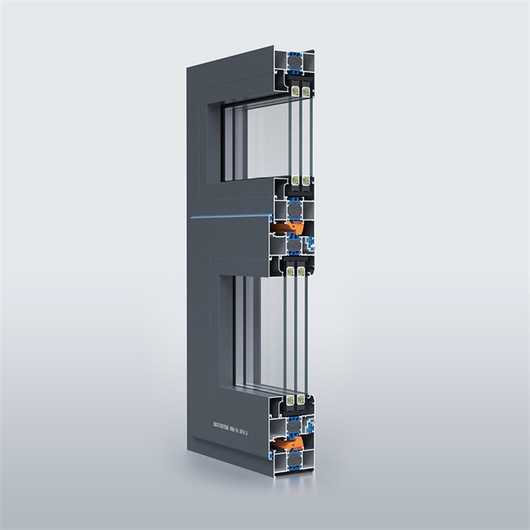 Endlösung für Fensterrahmenbreite 70 mm Neigung Drehglasfenster in Gleitfenster
