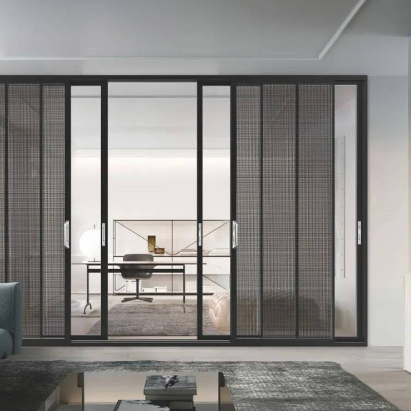 Aluminiumfenster mit 10 Versiegelungsschichten und 1,4 mm Wanddicke für Villa House Hotel