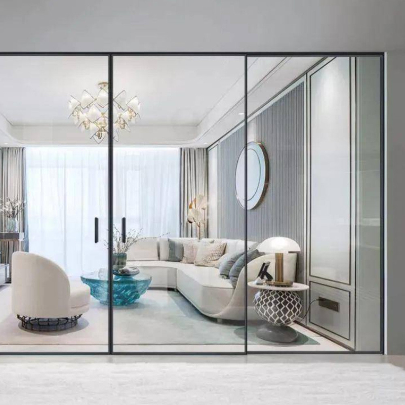 Aluminiumfenster mit 10 Versiegelungsschichten und 1,4 mm Wanddicke für Villa House Hotel