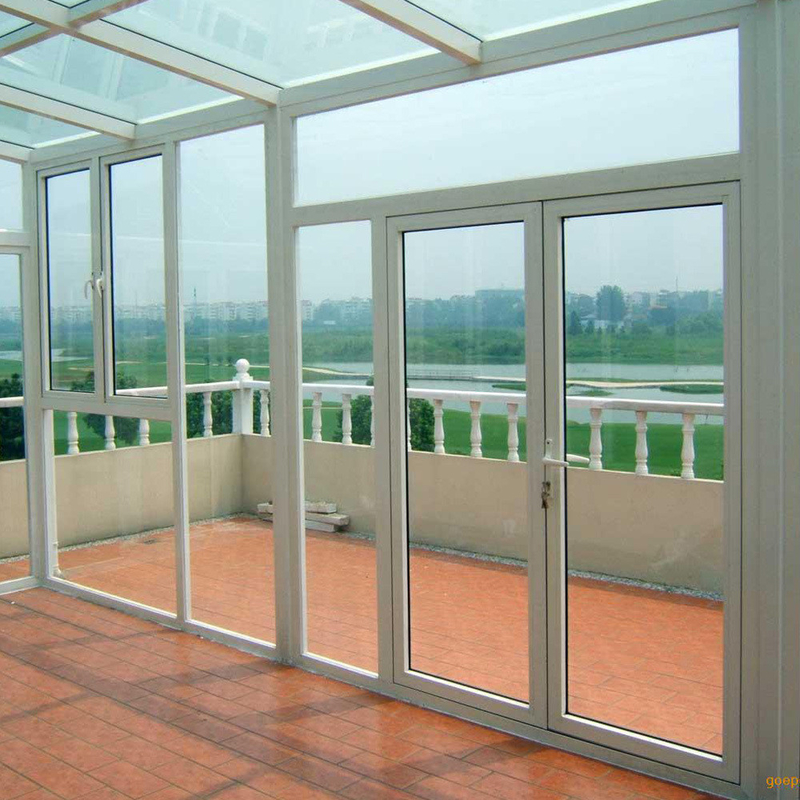 Thermal Break Aluminium Glas Türen für Villa Haus Schieben und ziehen Öffnung Upgrade