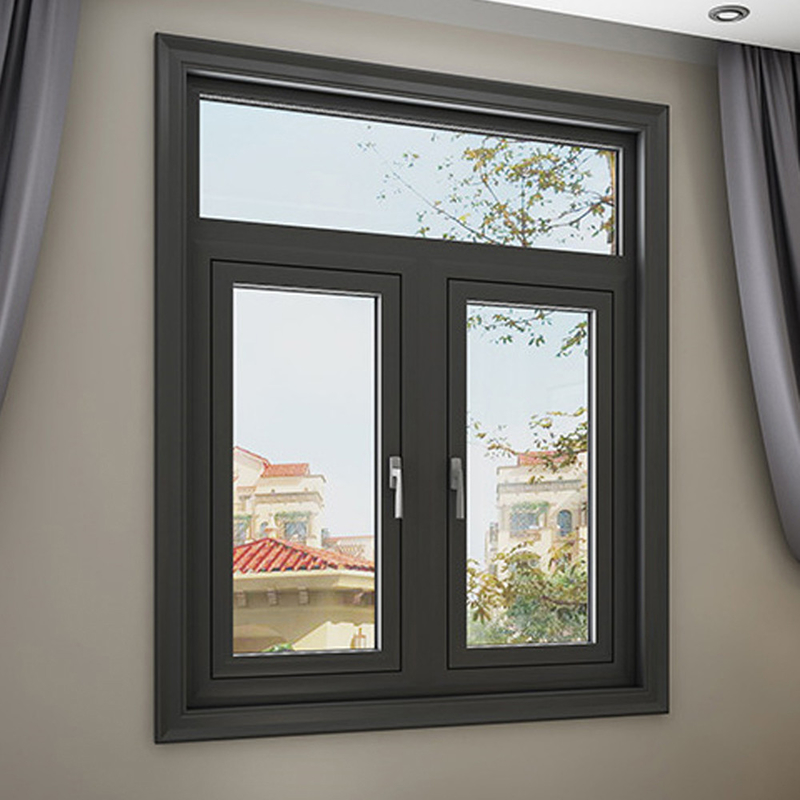 Aluminiumfenster mit 10 Versiegelungsschichten und 1,4 mm Wanddicke für Villa House Hotel