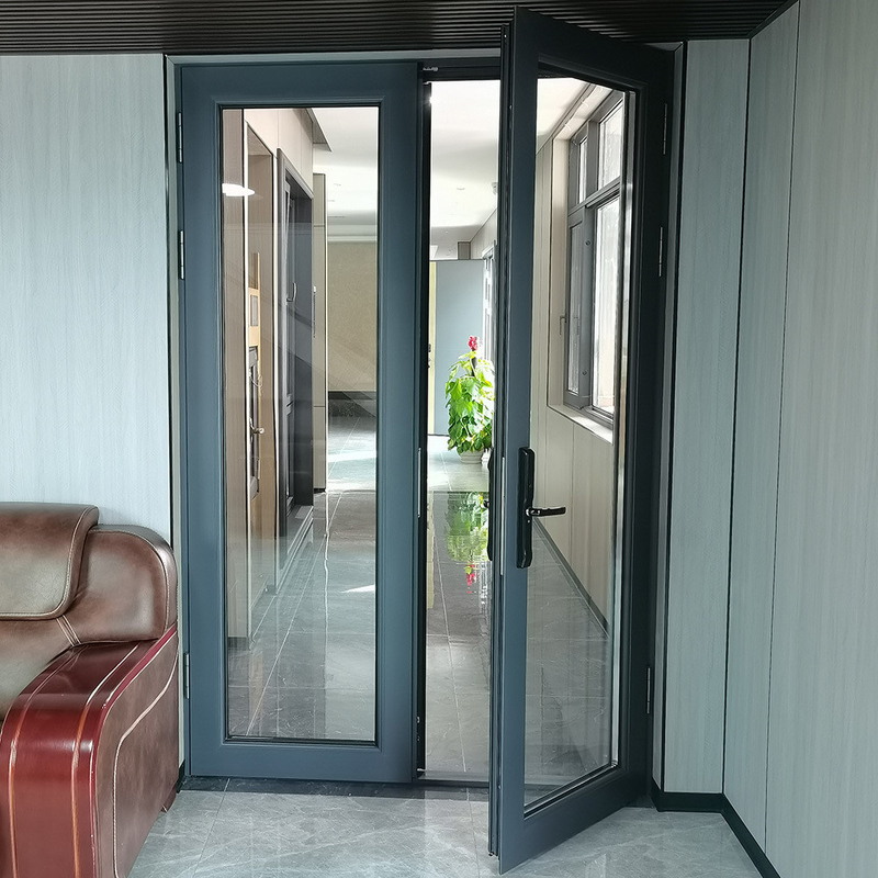 Custom Design Villa Französisch Glas Tür mit optionaler Farbe und 35dB Schalldämmung