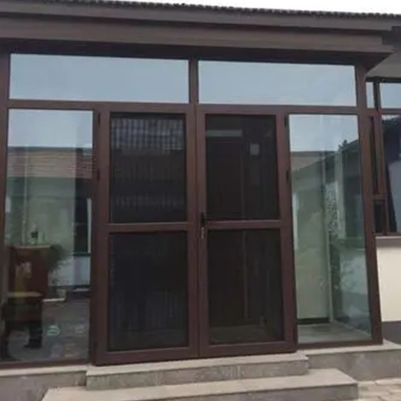Custom Design Villa Französisch Glas Tür mit optionaler Farbe und 35dB Schalldämmung
