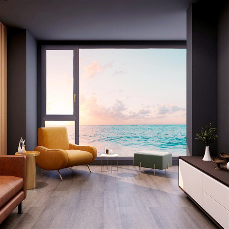 70S R & D Design Luxus Villa Aluminium Neigungs- und Drehfenster mit Triplex Glas Upgrade