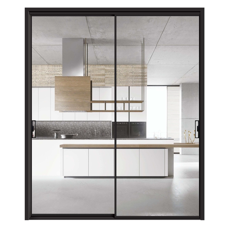 Anpassbare Schmalrahmen-Aluminium-Schiebetüren für Fensterlösungen