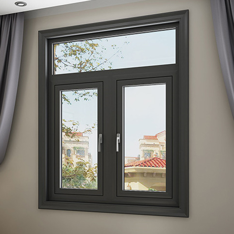 Hängende Vorhangart Custom Design Aluminium-Fenster mit einer Wandstärke von 1,4 mm