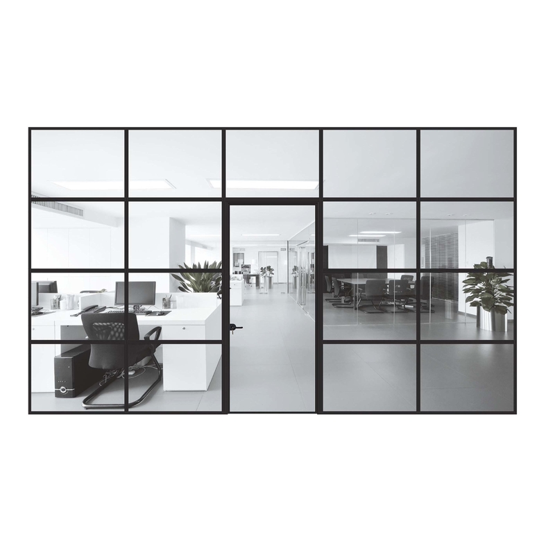 35 dB Schalldämmungskoeffizient Glasschiebetüren für fortgeschrittene Produktionsanlagen