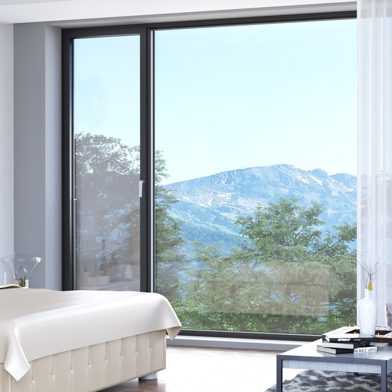 35dB Schalldämmung Aluminiumlegierung Brückefenster für Villa Französisch Glasfenster