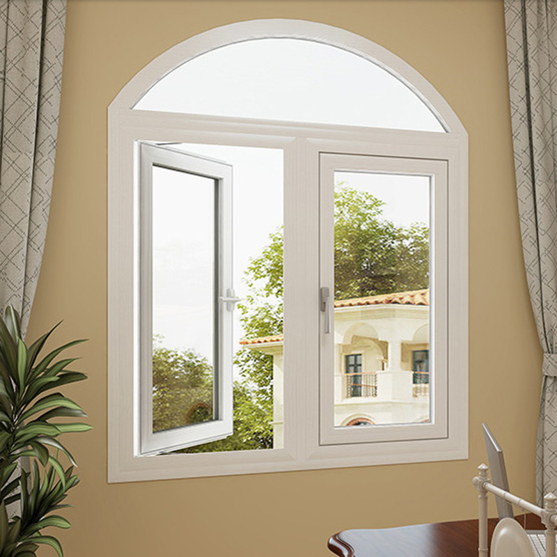 1.4mm Aluminium Wanddicke Schwing-Offene Französisch Fenster für kundenspezifische Design Anforderungen