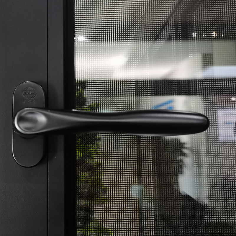 1.4mm Aluminium Wanddicke Schwing-Offene Französisch Fenster für kundenspezifische Design Anforderungen