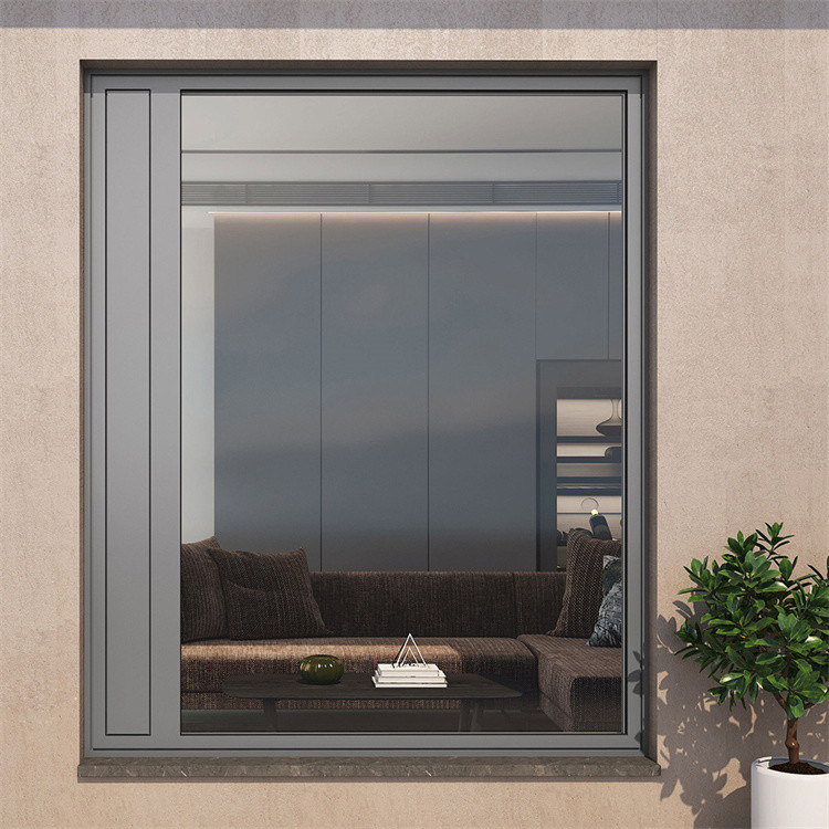 Wasserdichtheit Stufe 6 SKATE 75 Fenster mit Glas und Aluminiumrahmen