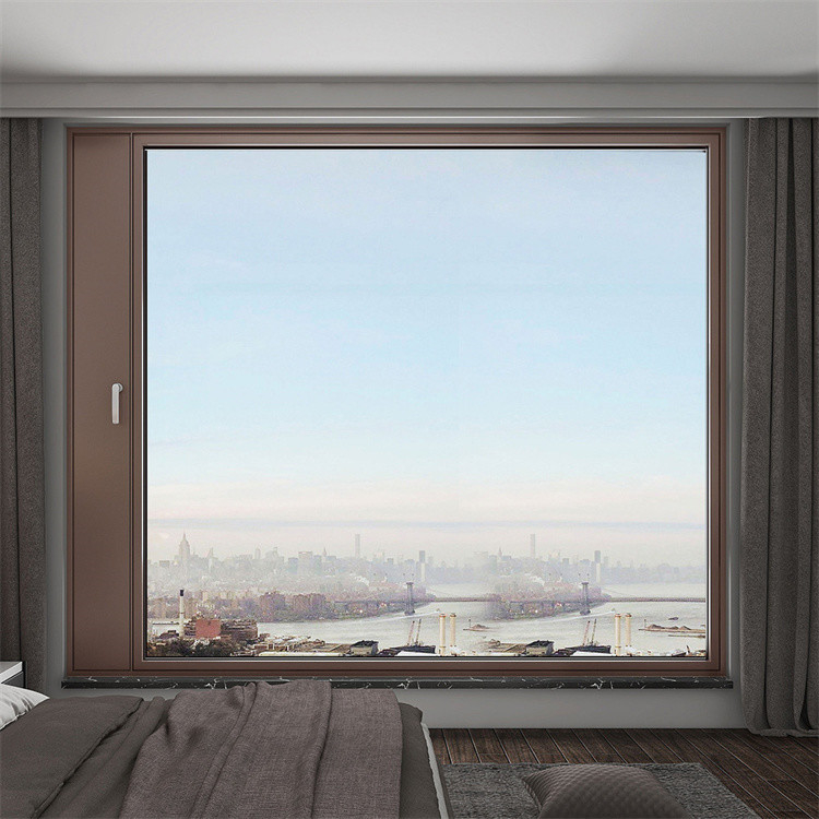 Wasserdichtheit Stufe 6 SKATE 75 Fenster mit Glas und Aluminiumrahmen