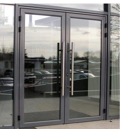 Moderne Design-Stil Aluminium-Flüchtlingstür für Energieeinsparung und Langlebigkeit