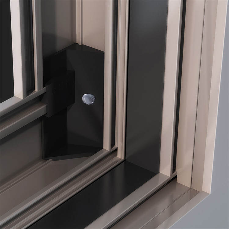 Wasserdichtheit Stufe 6 SKATE 75 Fenster mit Glas und Aluminiumrahmen