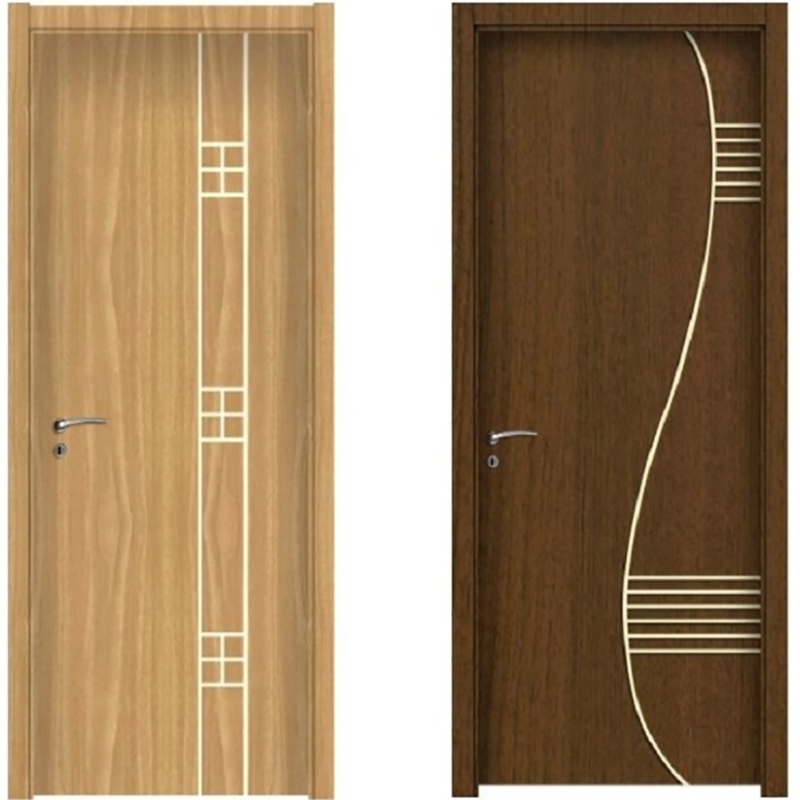 70mm Breite Neueste Designs Bilder Panel Innenraum UPVC PVC-Gehäuse Türen