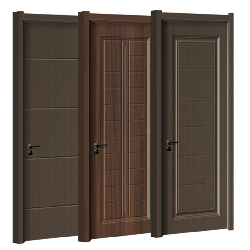 70mm Breite Neueste Designs Bilder Panel Innenraum UPVC PVC-Gehäuse Türen