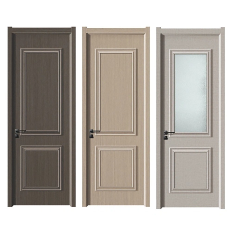 Edelstahl Schlafzimmer UPVC PVC-Gehäuse Tür für modernes einfaches Interieur