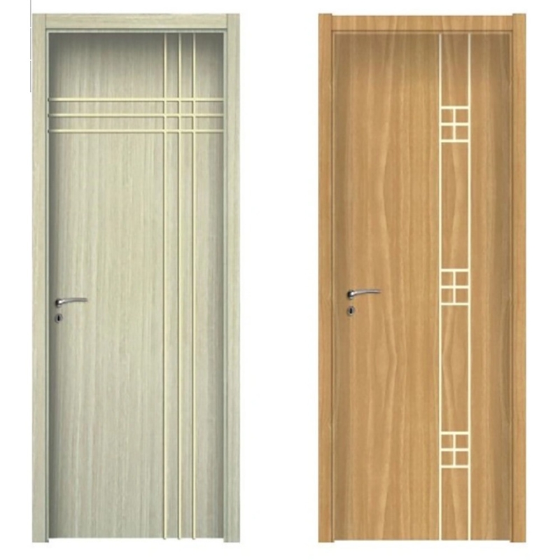 Edelstahl Schlafzimmer UPVC PVC-Gehäuse Tür für modernes einfaches Interieur