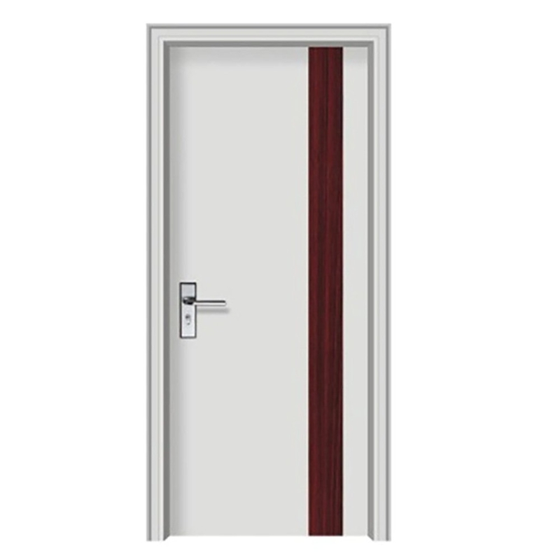 Edelstahl Schlafzimmer UPVC PVC-Gehäuse Tür für modernes einfaches Interieur
