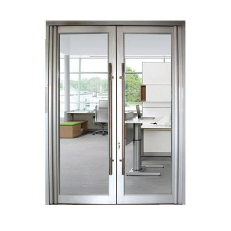 Design Fertig Aluminium Feder Gewerbetür bei gut für Schieben und Ziehen Öffnungsmethode