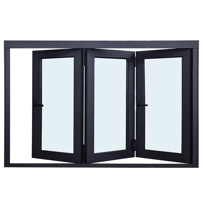 Mühelos kombinieren Sie Innen- und Außenräume mit schalldichten Bi-Fold-Fenstern aus Aluminium