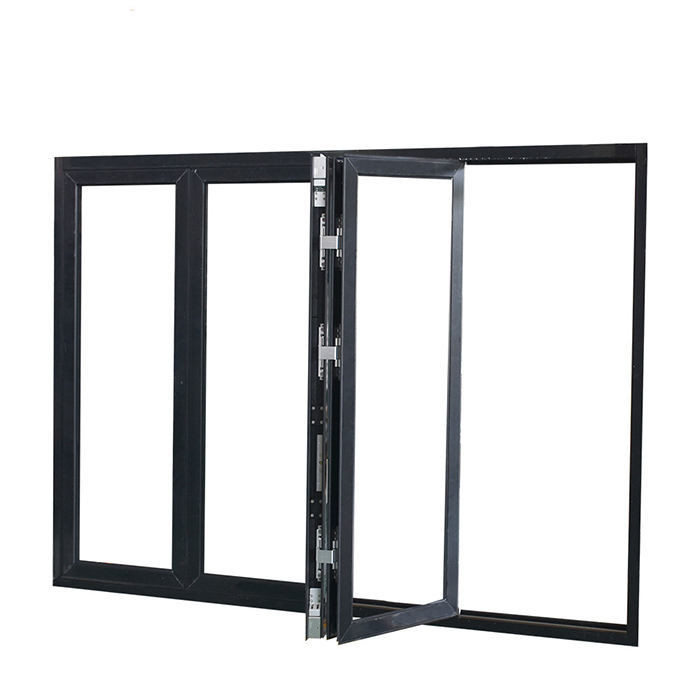 Mühelos kombinieren Sie Innen- und Außenräume mit schalldichten Bi-Fold-Fenstern aus Aluminium