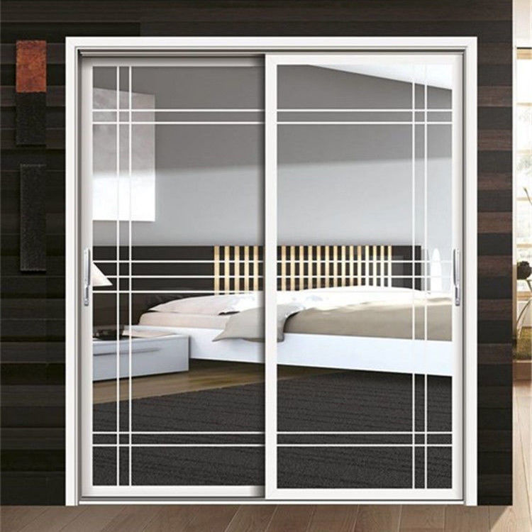 Edelstahl-Schirmnetz Hurrikan-Einschlag Aluminium Schiebetür für Wohnzimmer