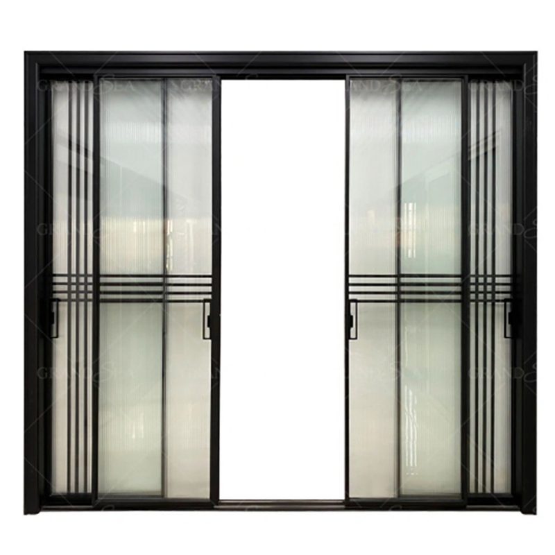 10 Schichten Aluminium Stapelung Doppelverglasung Lift und Doppelgehärtetes Glas Lift Schiebetüren