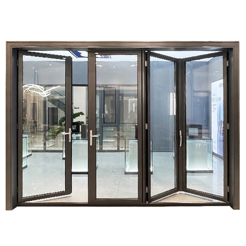 Villa Haupteingang Modernes Design 1.4mm Aluminium Schwing-Glas Tür für das Home Office