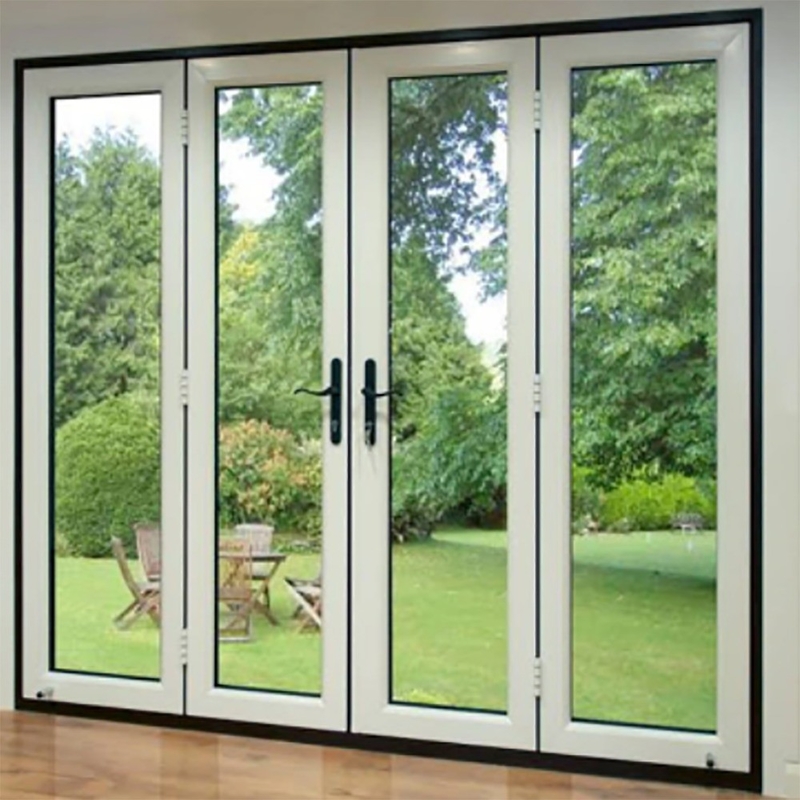 Villa Haupteingang Modernes Design 1.4mm Aluminium Schwing-Glas Tür für das Home Office