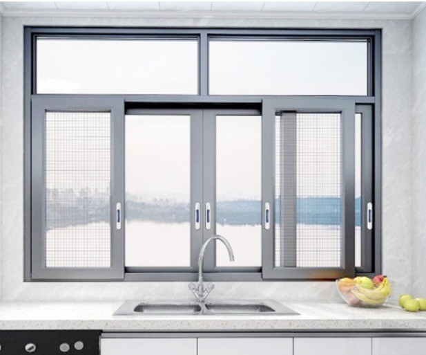 Modernes Design Luftdichtheit Stufe 8 Haus Aluminium Glas Schiebefenster zu erschwinglichen Preisen