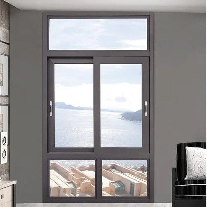 Modernes Design Luftdichtheit Stufe 8 Haus Aluminium Glas Schiebefenster zu erschwinglichen Preisen