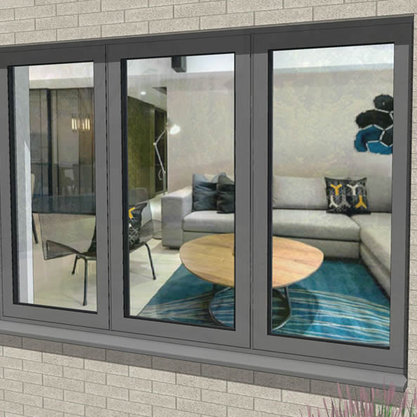 Schalldichte Schiebefenster anpassbares Design und Labor für die Leistung getestet