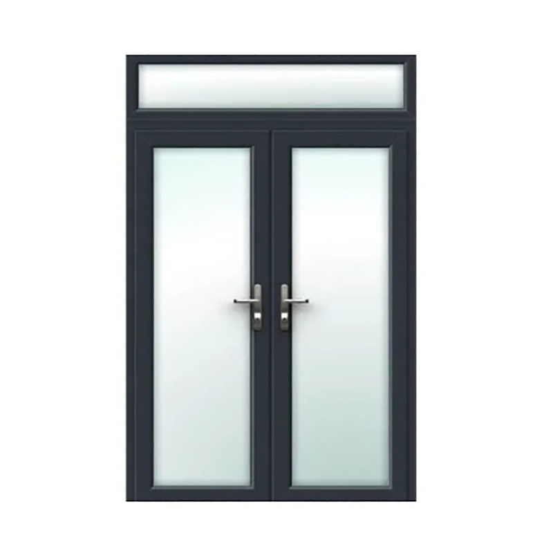 Öffnungsmethode Schieben und Ziehen SKATE Standard Slim Luxus Schwarz Farbe Villa Haus Aluminium Fassade Glastüren