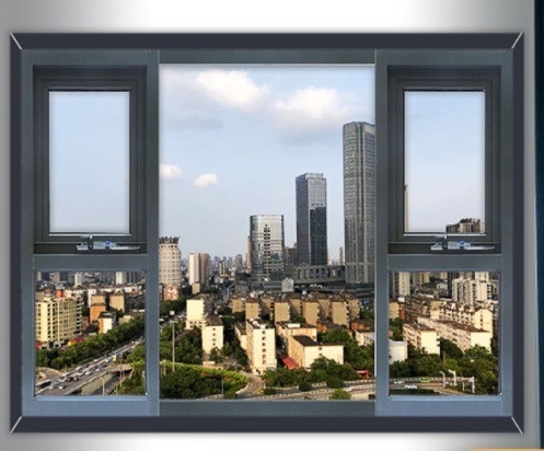 Anpassung von Hängenden Vorhang-Typ Aluminium-Oberhang-Fenster für Original-Design-Projekte