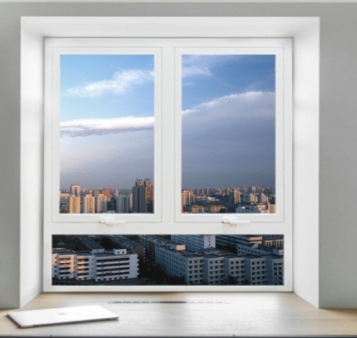 Anpassungsfähige Glas-Aluminium-Spitzenfenster für Heimdekorationsprojekte