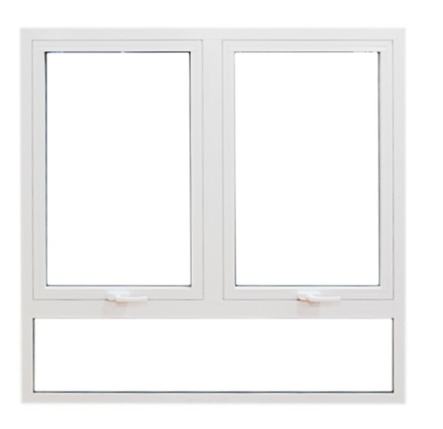 Anpassungsfähige Glas-Aluminium-Spitzenfenster für Heimdekorationsprojekte